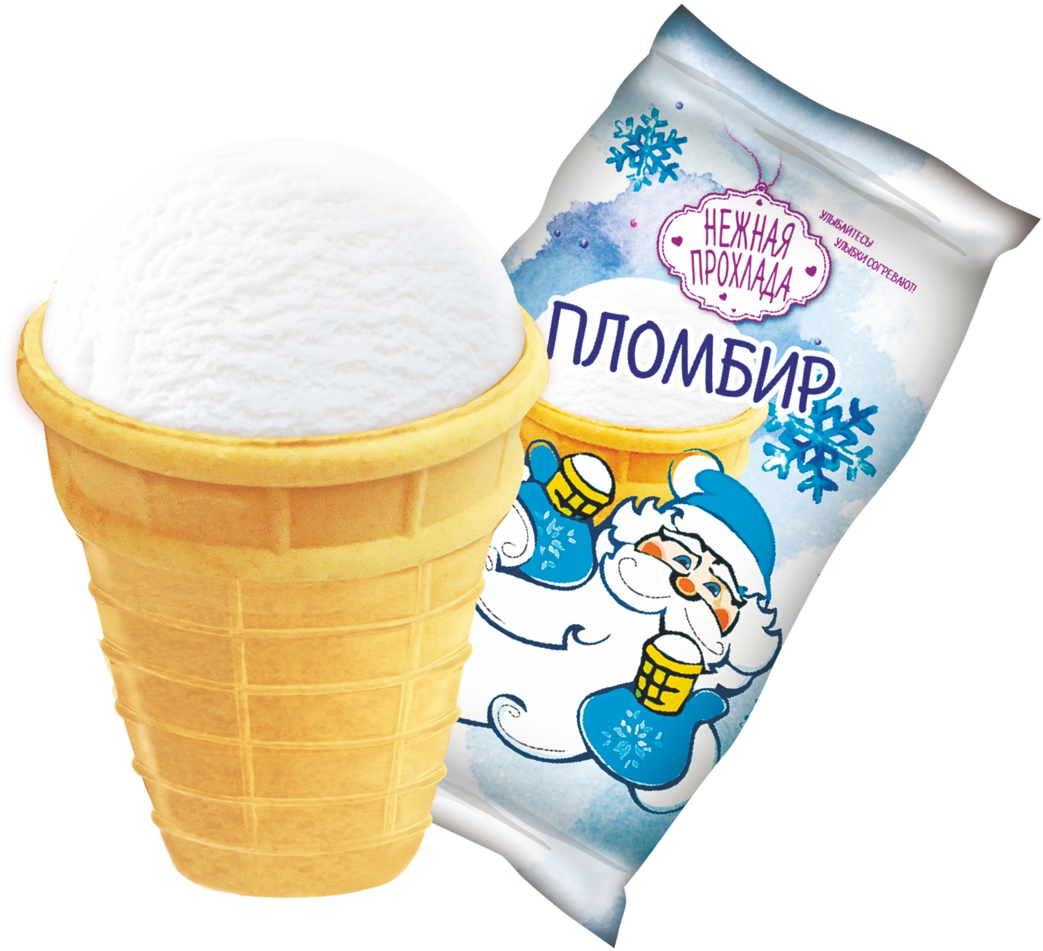 Стакан пломбир